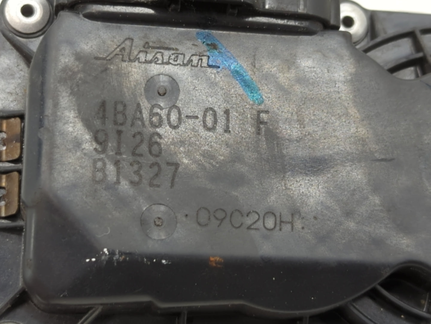 2018-2022 Nissan Rogue Sport Throttle Body P/N:B1327 9126, 4BA60-01 F Fits Fits 2018 2019 2020 2021 2022 OEM Used Auto Parts