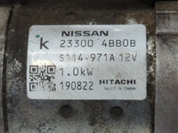 2017-2020 Nissan Rogue Sport Car Starter Motor Solenoid OEM P/N:23300 4BB0B Fits Fits 2017 2018 2019 2020 2021 OEM Used Auto