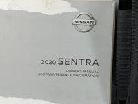 2020 Nissan Sentra Owners Manual Book Guide P/N:OM20EM 0B18U0 OEM Used Auto Parts - Oemusedautoparts1.com