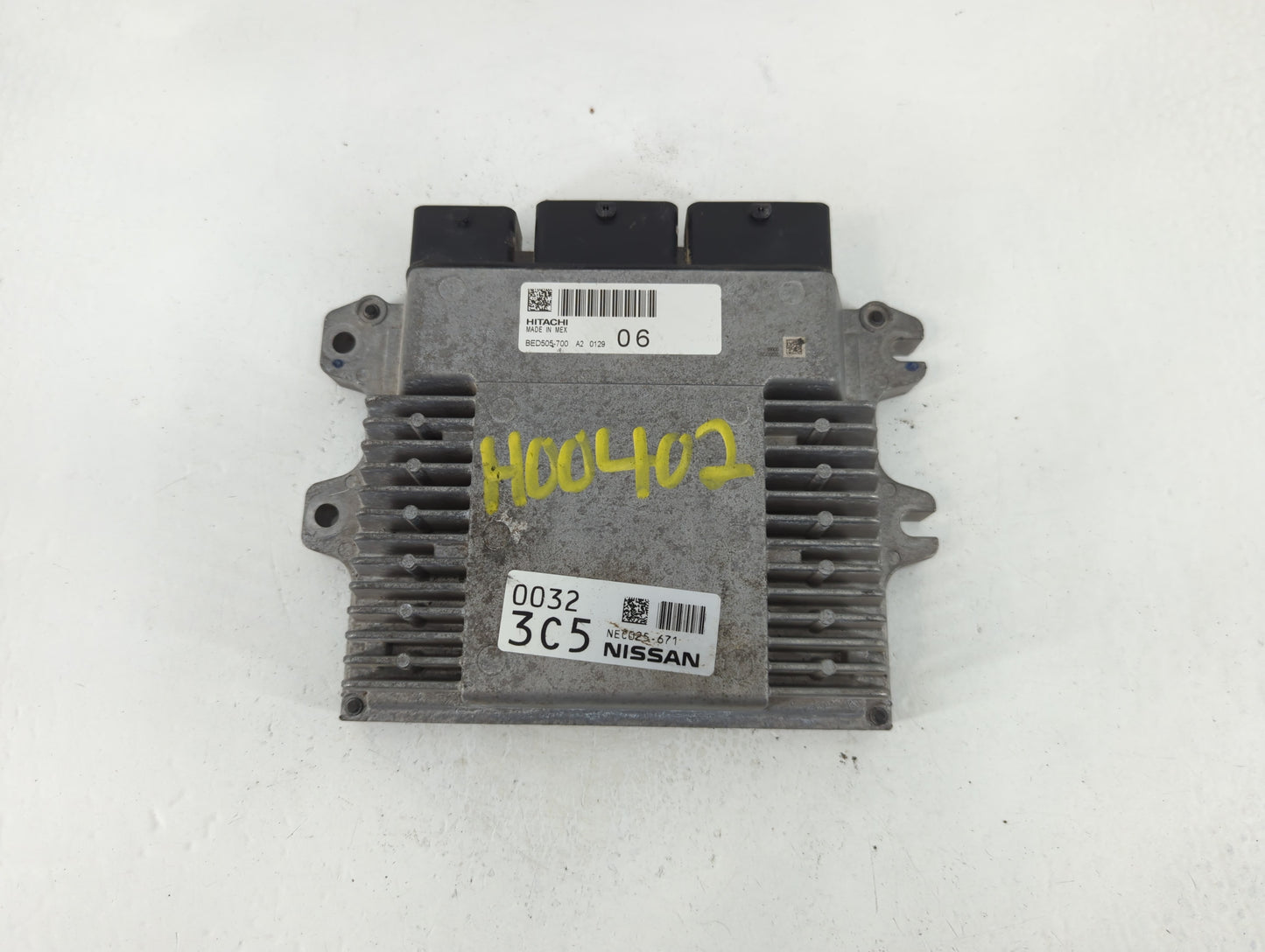 2020-2022 Nissan Sentra PCM Engine Control Computer ECU ECM PCU OEM P/N:NEC050-671 Fits Fits 2020 2021 2022 OEM Used Auto Pa