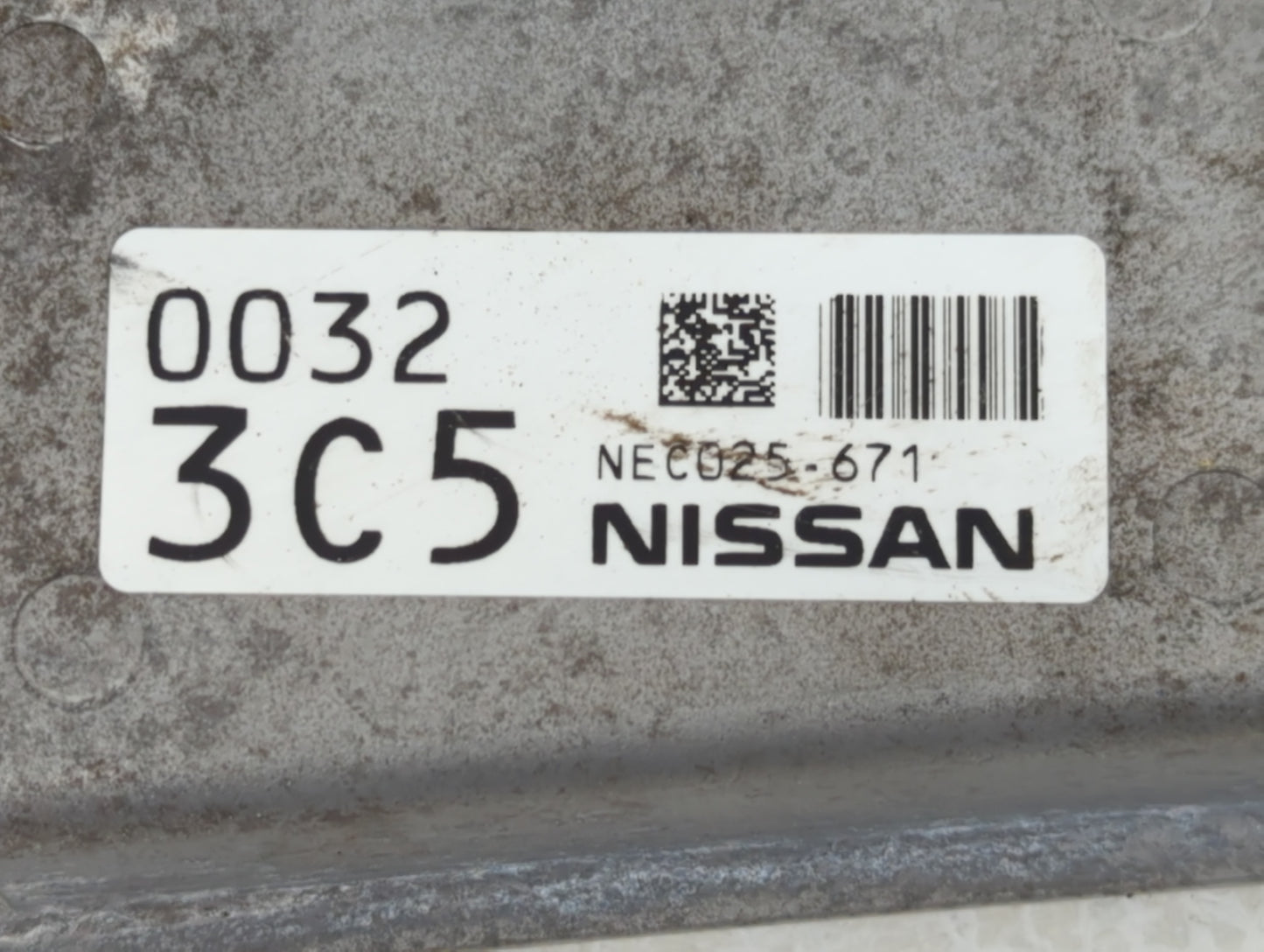 2020-2022 Nissan Sentra PCM Engine Control Computer ECU ECM PCU OEM P/N:NEC050-671 Fits Fits 2020 2021 2022 OEM Used Auto Pa