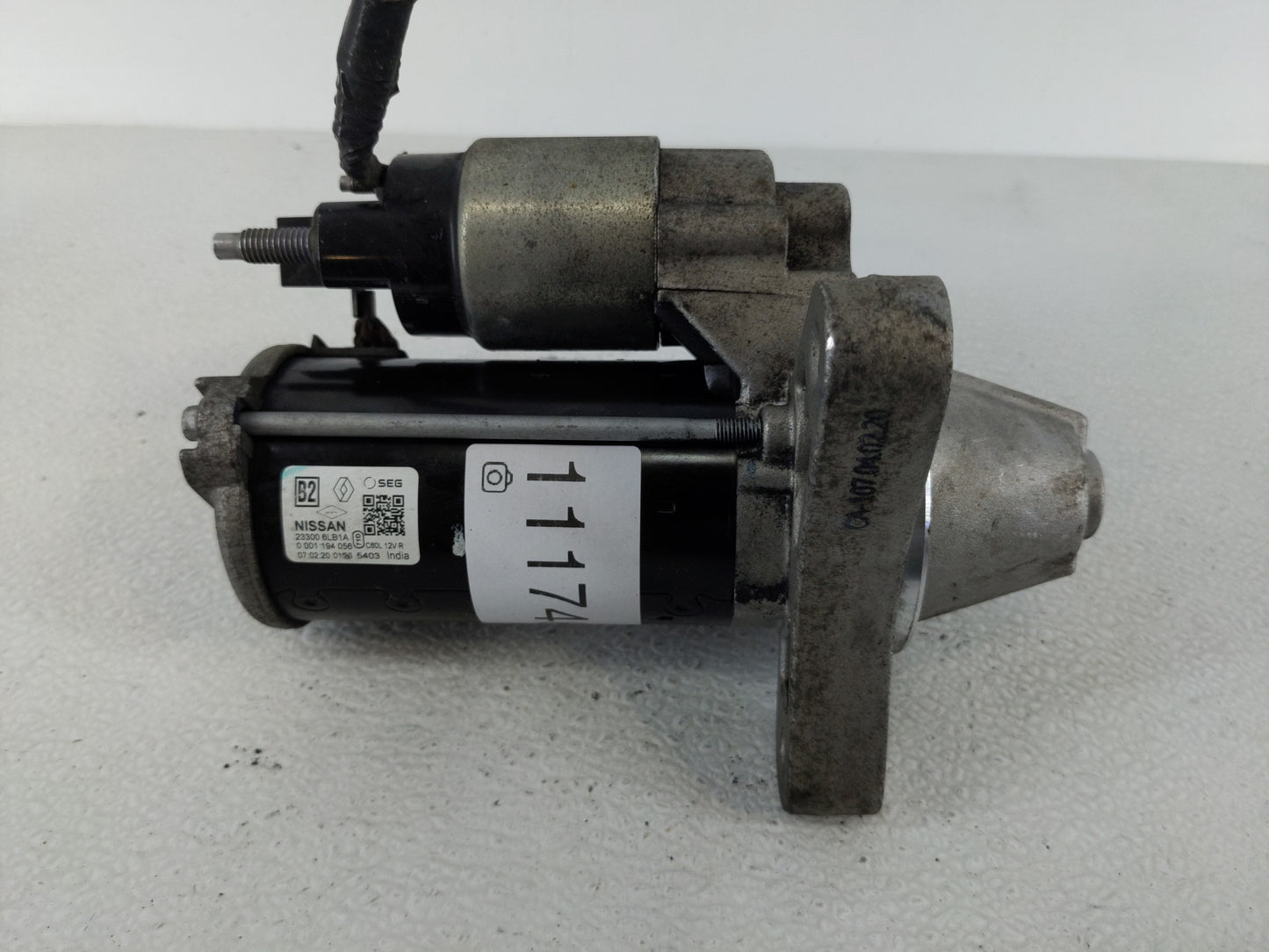 2020-2022 Nissan Sentra Car Starter Motor Solenoid OEM P/N:23300 6LB1A Fits Fits 2020 2021 2022 OEM Used Auto Parts - Oemuse