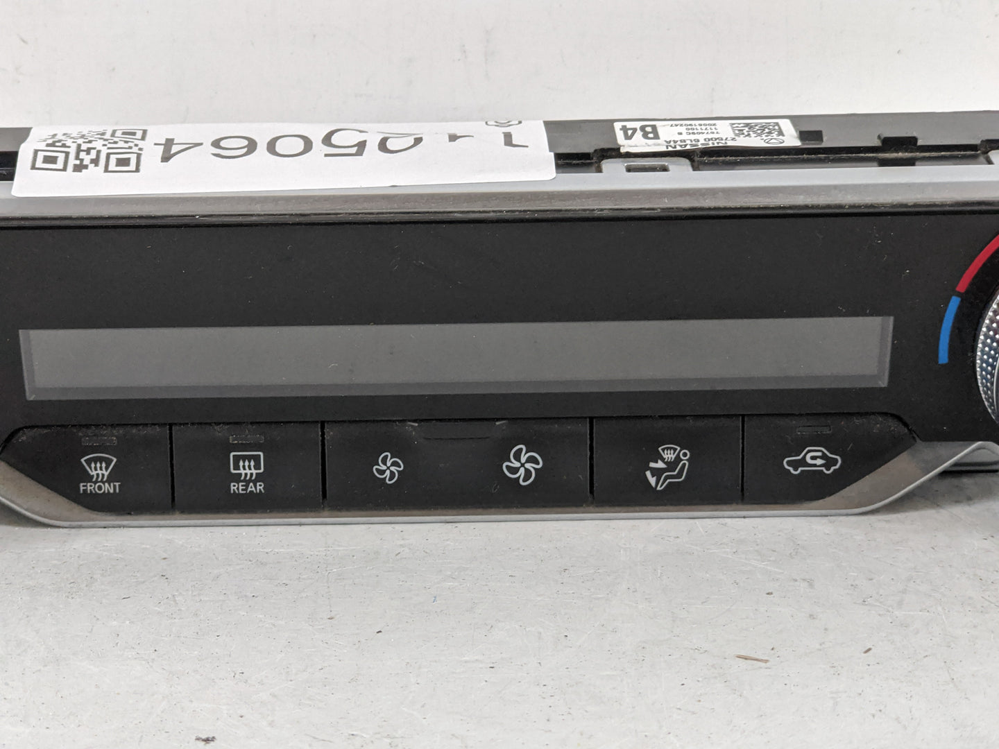 2020-2022 Nissan Sentra Climate Control Module Temperature AC/Heater Replacement P/N:27500 6LB4A Fits Fits 2020 2021 2022 OE