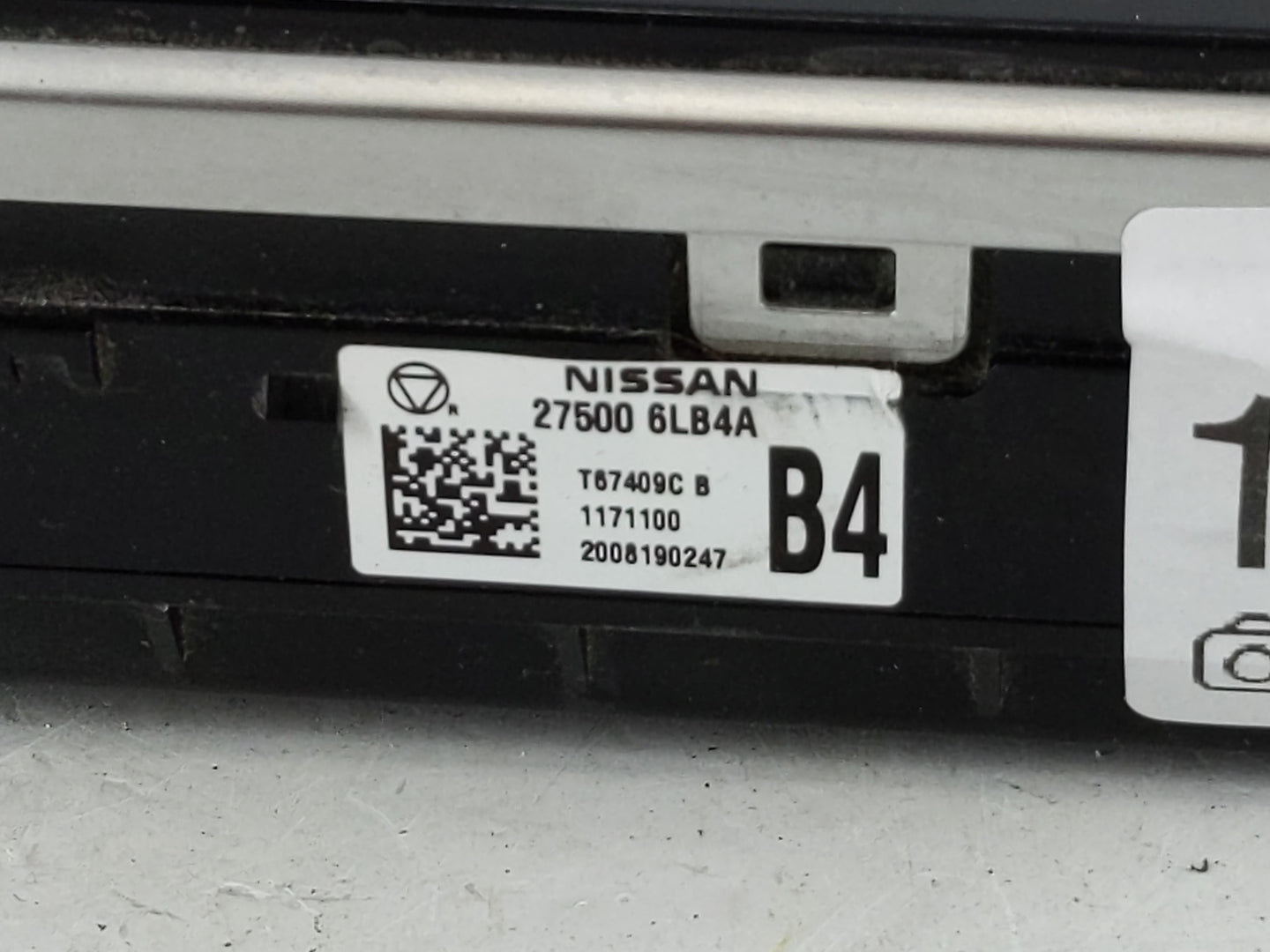 2020-2022 Nissan Sentra Climate Control Module Temperature AC/Heater Replacement P/N:27500 6LB4A Fits Fits 2020 2021 2022 OE