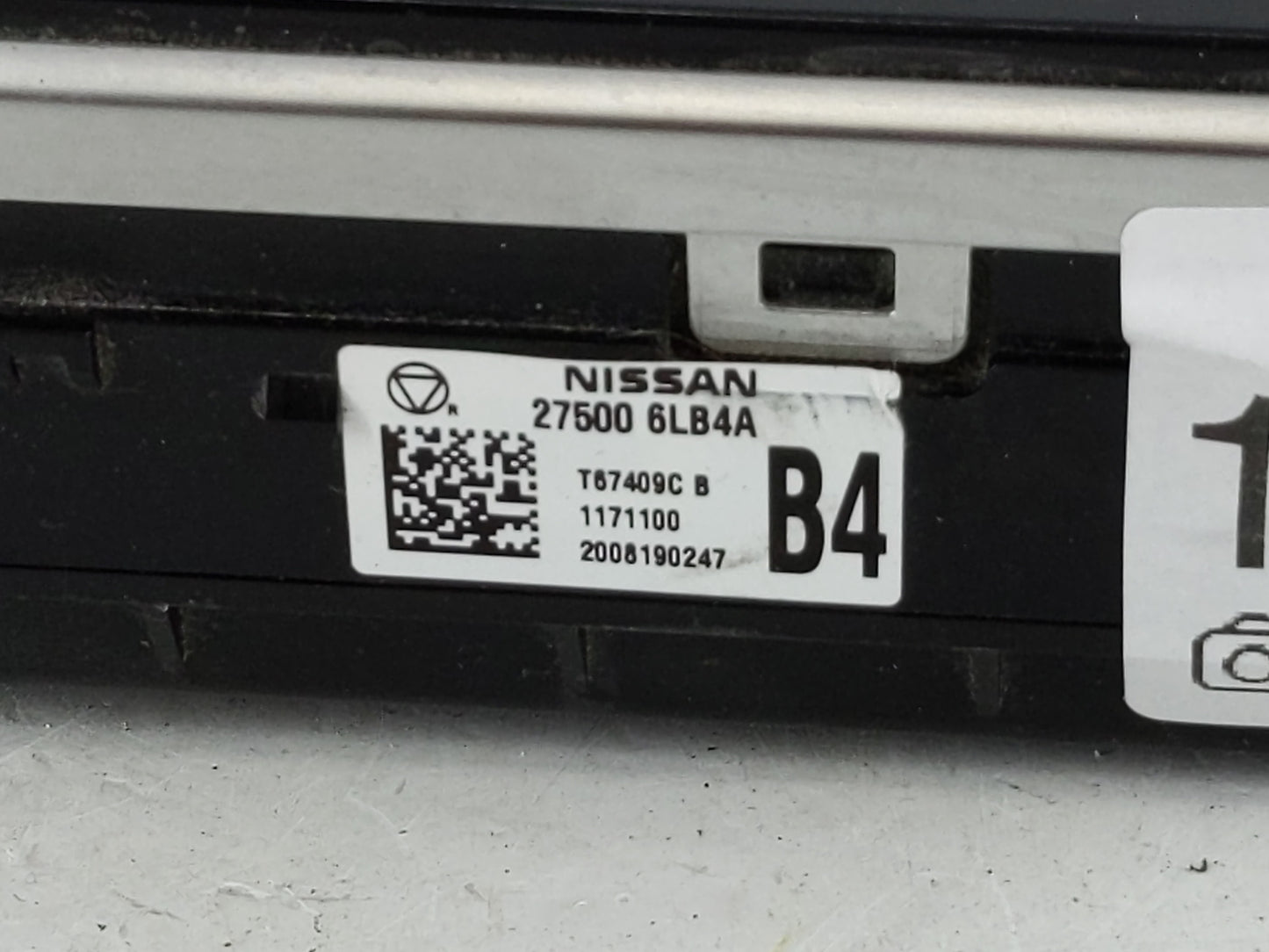 2020-2022 Nissan Sentra Climate Control Module Temperature AC/Heater Replacement P/N:27500 6LB4A Fits Fits 2020 2021 2022 OE