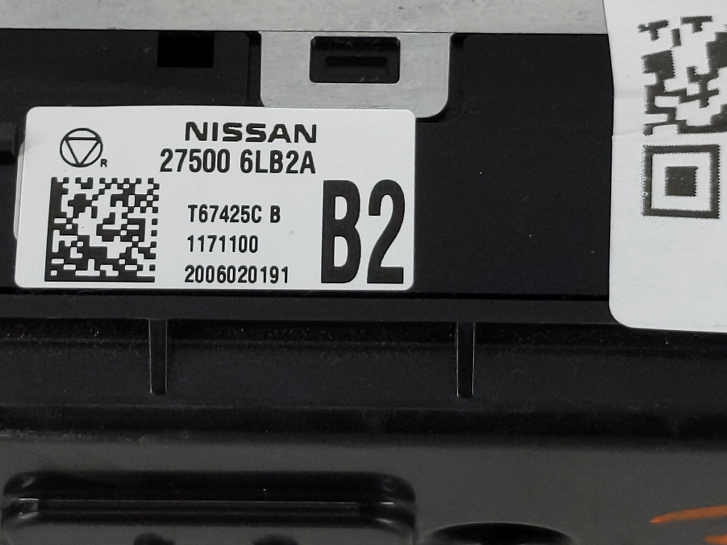2020-2022 Nissan Sentra Climate Control Module Temperature AC/Heater Replacement P/N:27500 6LB2A Fits Fits 2020 2021 2022 OE