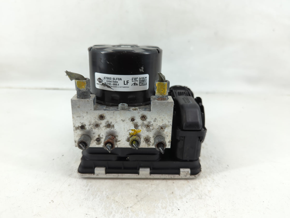 2020 Nissan Sentra Anti-Lock Brake ABS Pump Module Actuator OEM P/N:47660 6LF0A Fits OEM Used Auto Parts - Oemusedautoparts1