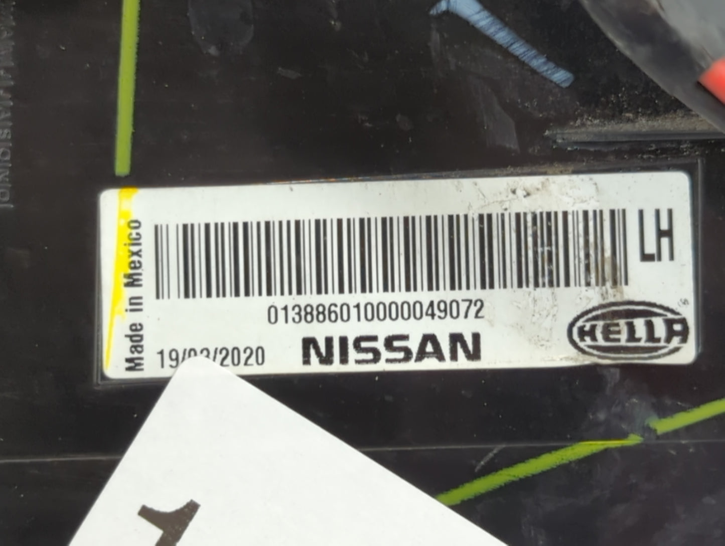 2020-2022 Nissan Sentra Tail Light Assembly Driver Left OEM Fits Fits 2020 2021 2022 OEM Used Auto Parts - Oemusedautoparts1