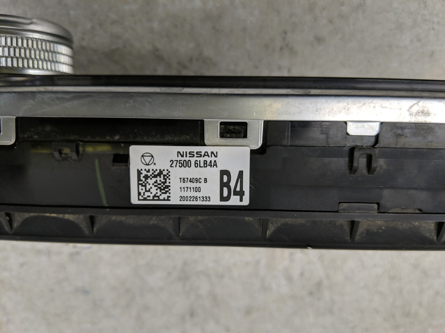 2020-2022 Nissan Sentra Climate Control Module Temperature AC/Heater Replacement P/N:T67409C 27500 6LB4A Fits Fits 2020 2021