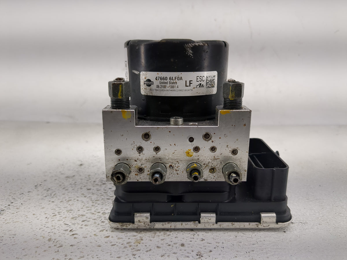 2020-2022 Nissan Sentra Anti-Lock Brake ABS Pump Module Actuator OEM P/N:47660 6LF0A Fits Fits 2020 2021 2022 OEM Used Auto 