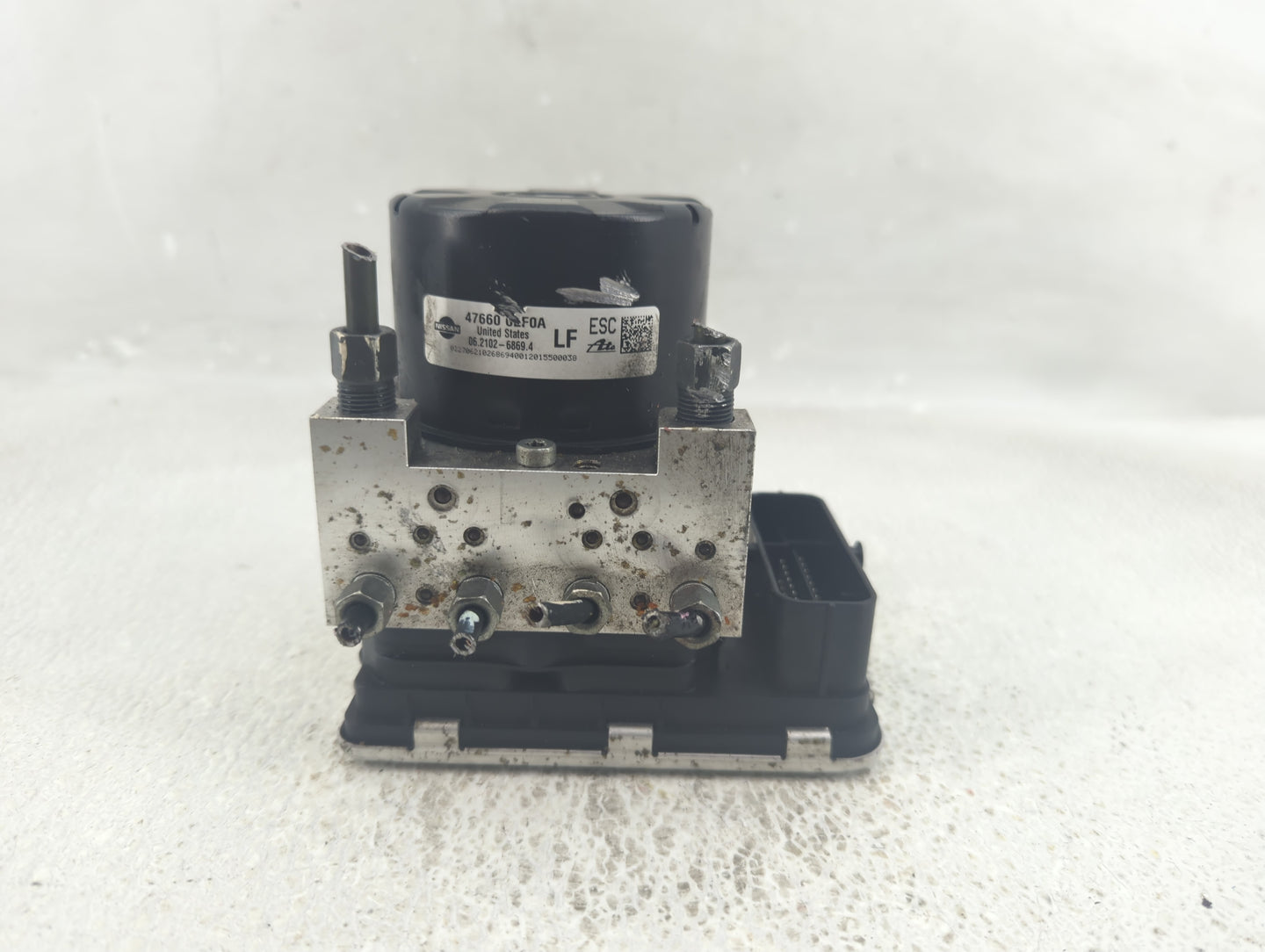 2020-2022 Nissan Sentra ABS Pump Control Module Replacement P/N:47660 6EF0A Fits Fits 2020 2021 2022 OEM Used Auto Parts - O