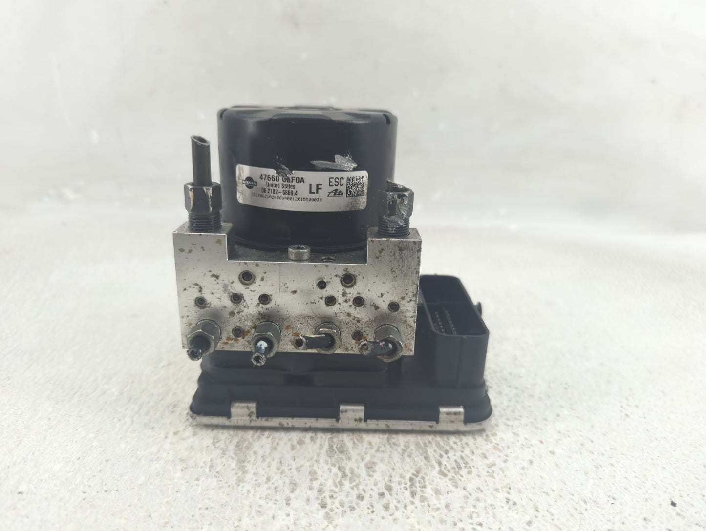 2020-2022 Nissan Sentra ABS Pump Control Module Replacement P/N:47660 6EF0A Fits Fits 2020 2021 2022 OEM Used Auto Parts - O