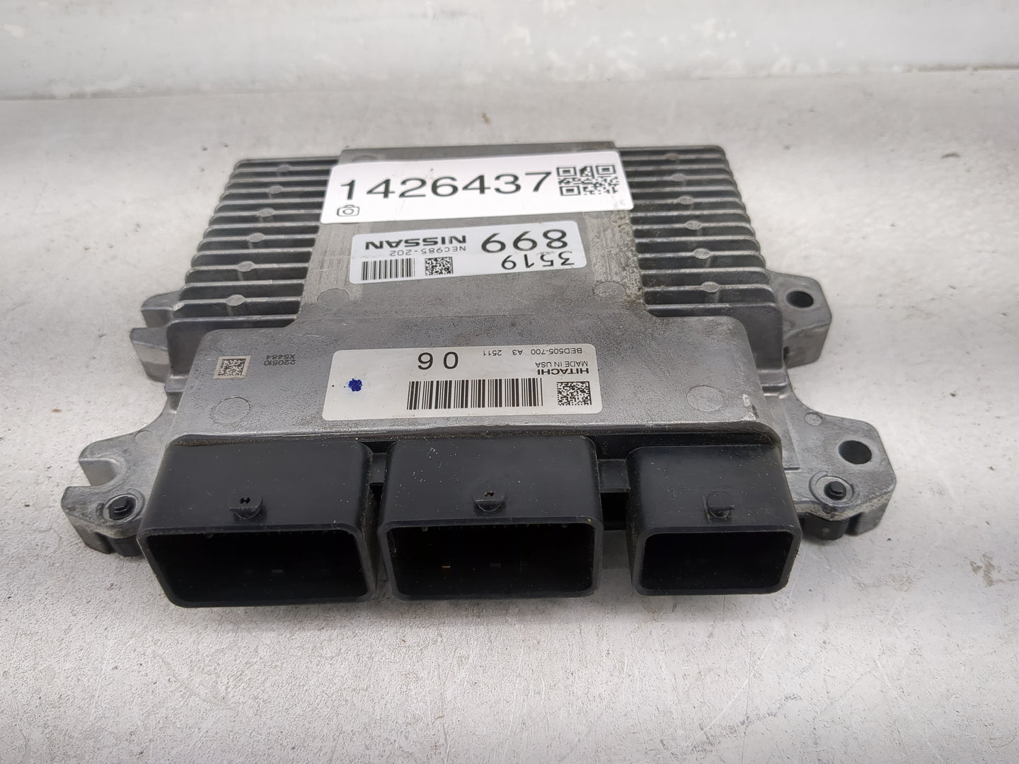 2020-2022 Nissan Sentra PCM Engine Control Computer ECU ECM PCU OEM P/N:NEC985-202 NEC041-087 Fits Fits 2020 2021 2022 OEM U