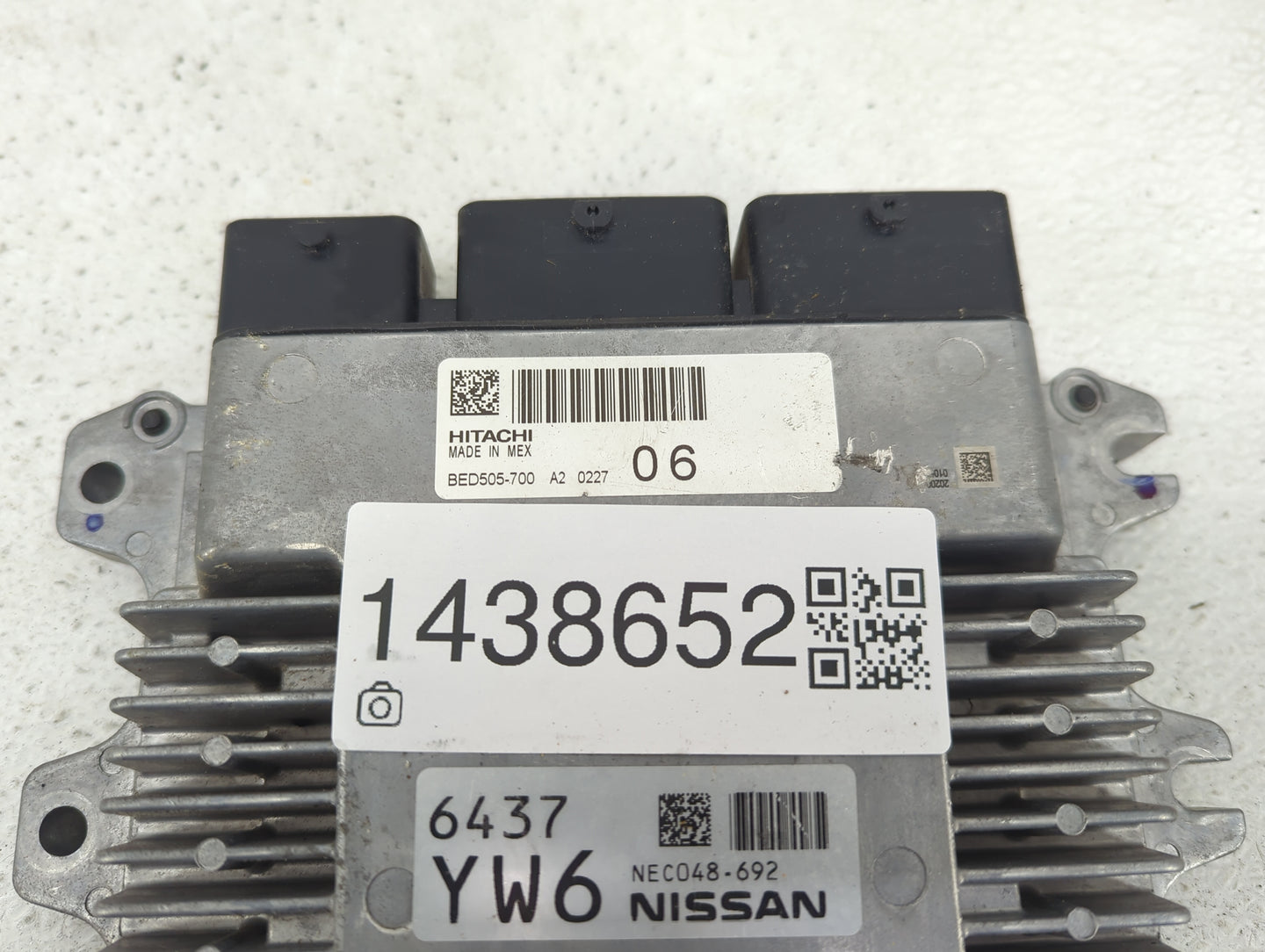 2020-2022 Nissan Sentra PCM Engine Control Computer ECU ECM PCU OEM P/N:BED505-700 NEC048-692 Fits Fits 2020 2021 2022 OEM U