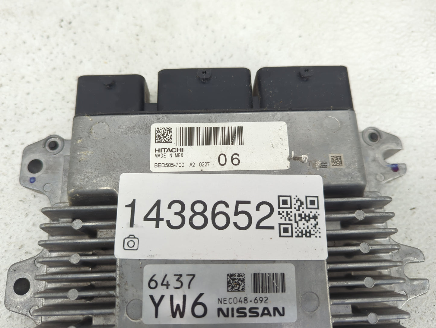 2020-2022 Nissan Sentra PCM Engine Control Computer ECU ECM PCU OEM P/N:BED505-700 NEC048-692 Fits Fits 2020 2021 2022 OEM U