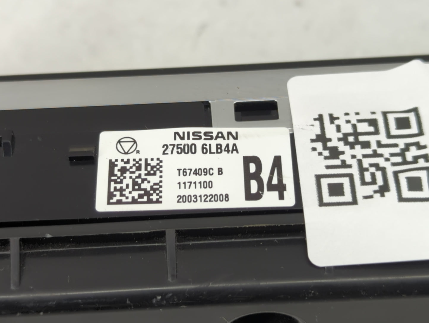 2020-2022 Nissan Sentra Climate Control Module Temperature AC/Heater Replacement P/N:27500 6LB4A T67409CB Fits Fits 2020 202
