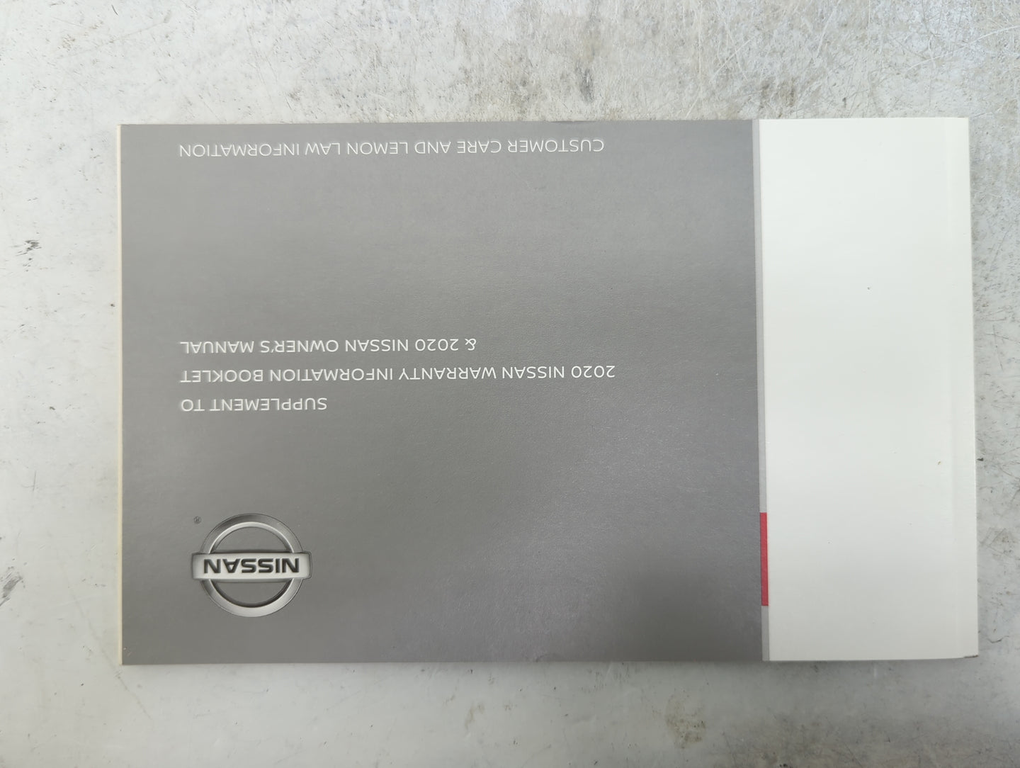 2020 Nissan Sentra Owners Manual Book Guide P/N:N20E AIVNJX2 OEM Used Auto Parts - Oemusedautoparts1.com