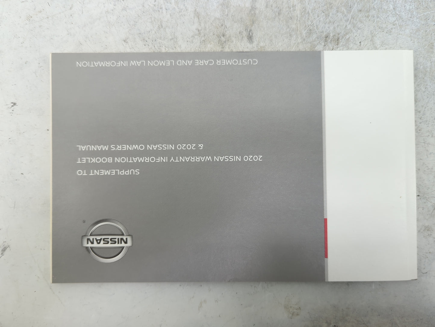 2020 Nissan Sentra Owners Manual Book Guide P/N:N20E AIVNJX2 OEM Used Auto Parts - Oemusedautoparts1.com
