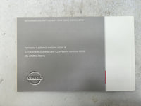 2020 Nissan Sentra Owners Manual Book Guide P/N:N20E AIVNJX2 OEM Used Auto Parts - Oemusedautoparts1.com