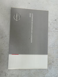2020 Nissan Sentra Owners Manual Book Guide P/N:N20E AIVNJX2 OEM Used Auto Parts - Oemusedautoparts1.com