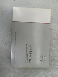 2020 Nissan Sentra Owners Manual Book Guide P/N:OM20EM 0B18U0 OEM Used Auto Parts - Oemusedautoparts1.com