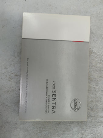 compare product 2020 Nissan Sentra Owners Manual Book Guide P/N:OM20EM 0B18U0 OEM Used Auto Parts