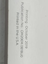 2020 Nissan Sentra Owners Manual Book Guide P/N:OM20EM 0B18U0 OEM Used Auto Parts - Oemusedautoparts1.com