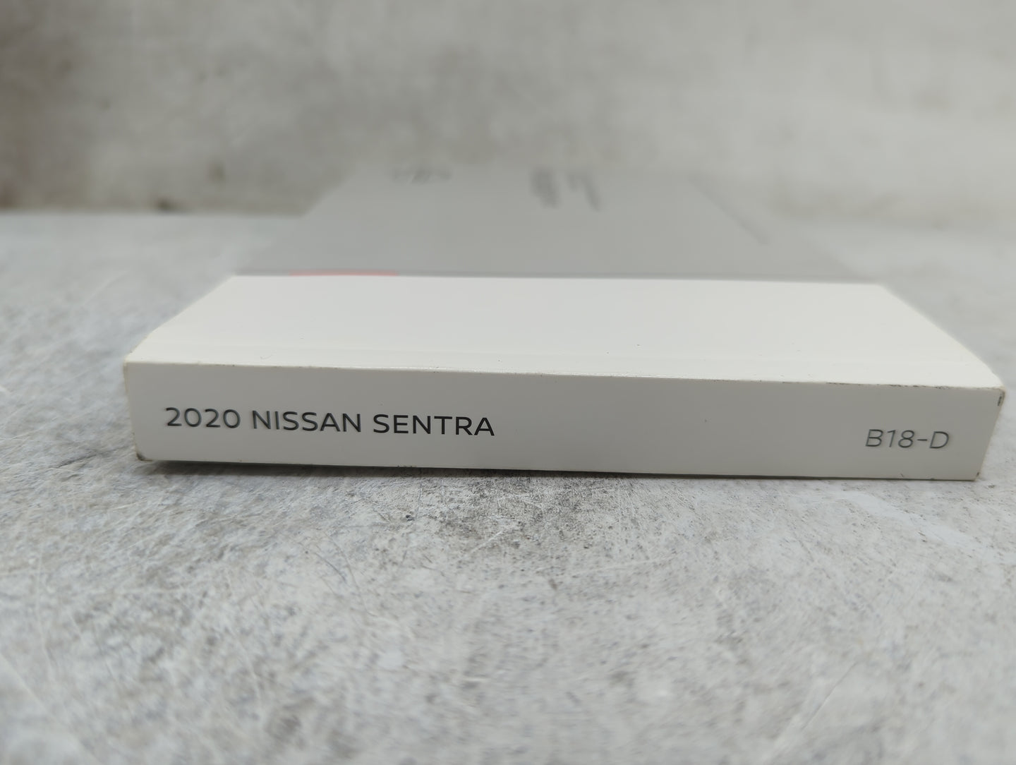 2020 Nissan Sentra Owners Manual Book Guide P/N:OM20EM 0B18U0 OEM Used Auto Parts - Oemusedautoparts1.com