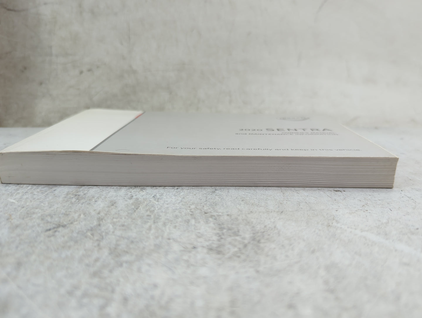 2020 Nissan Sentra Owners Manual Book Guide P/N:OM20EM 0B18U0 OEM Used Auto Parts - Oemusedautoparts1.com