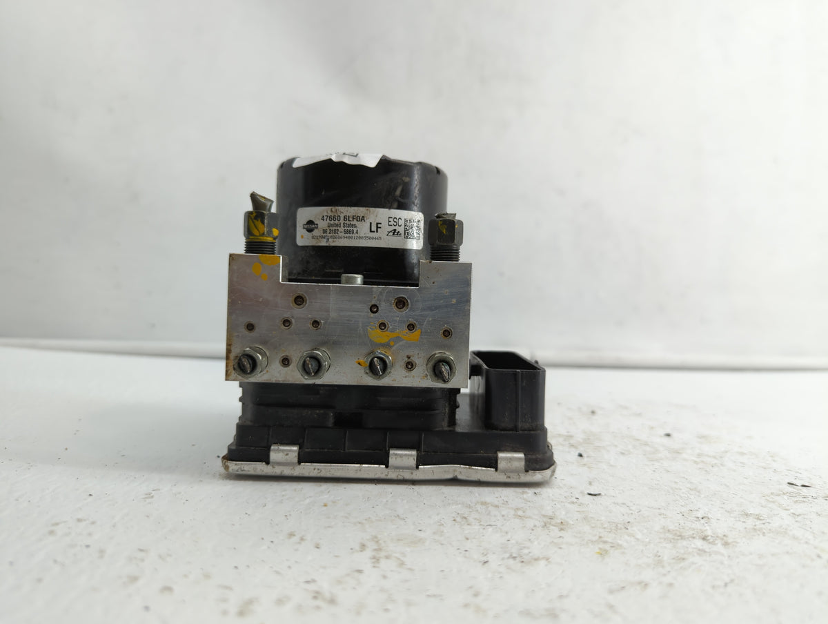 2020-2022 Nissan Sentra Anti-Lock Brake ABS Pump Module Actuator OEM P/N:47660 6LF0A Fits Fits 2020 2021 2022 OEM Used Auto 