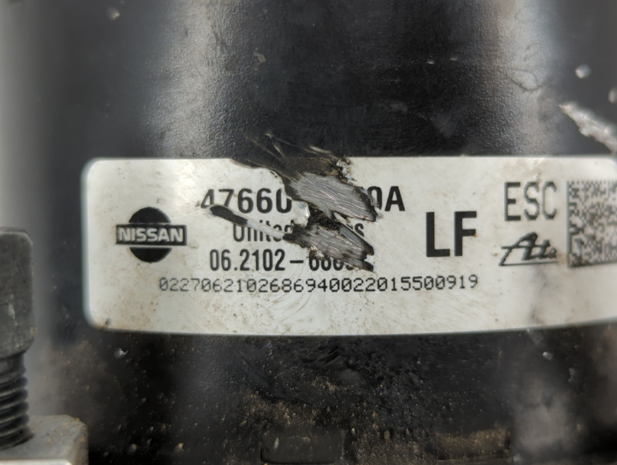 2020-2022 Nissan Sentra Anti-Lock Brake ABS Pump Module Actuator OEM P/N:47660 3AN0A 47660 6LF0A Fits Fits 2020 2021 2022 OE