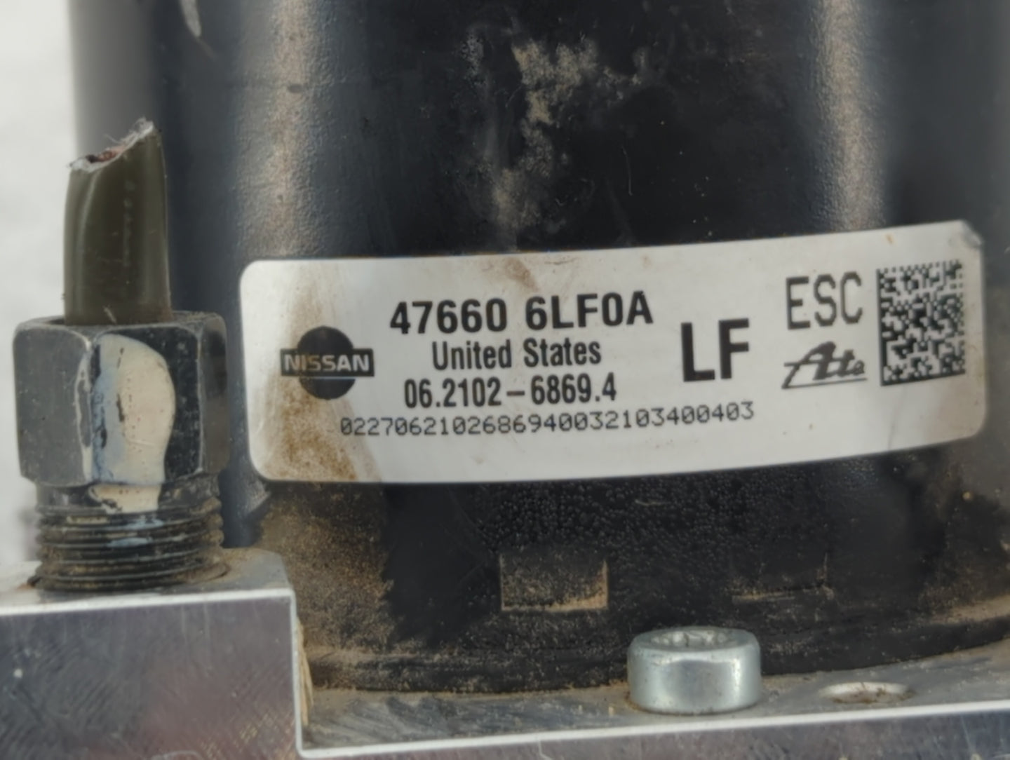 2020-2022 Nissan Sentra ABS Pump Control Module Replacement P/N:47660 6LF0A Fits Fits 2020 2021 2022 OEM Used Auto Parts - O