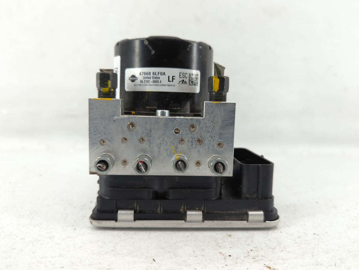 2020-2022 Nissan Sentra Anti-Lock Brake ABS Pump Module Actuator OEM P/N:47660 6LF0A Fits Fits 2020 2021 2022 OEM Used Auto 