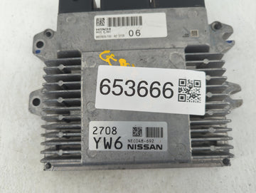 2020-2022 Nissan Sentra PCM Engine Control Computer ECU ECM PCU OEM P/N:NEC048-692 Fits Fits 2020 2021 2022 OEM Used Auto Parts