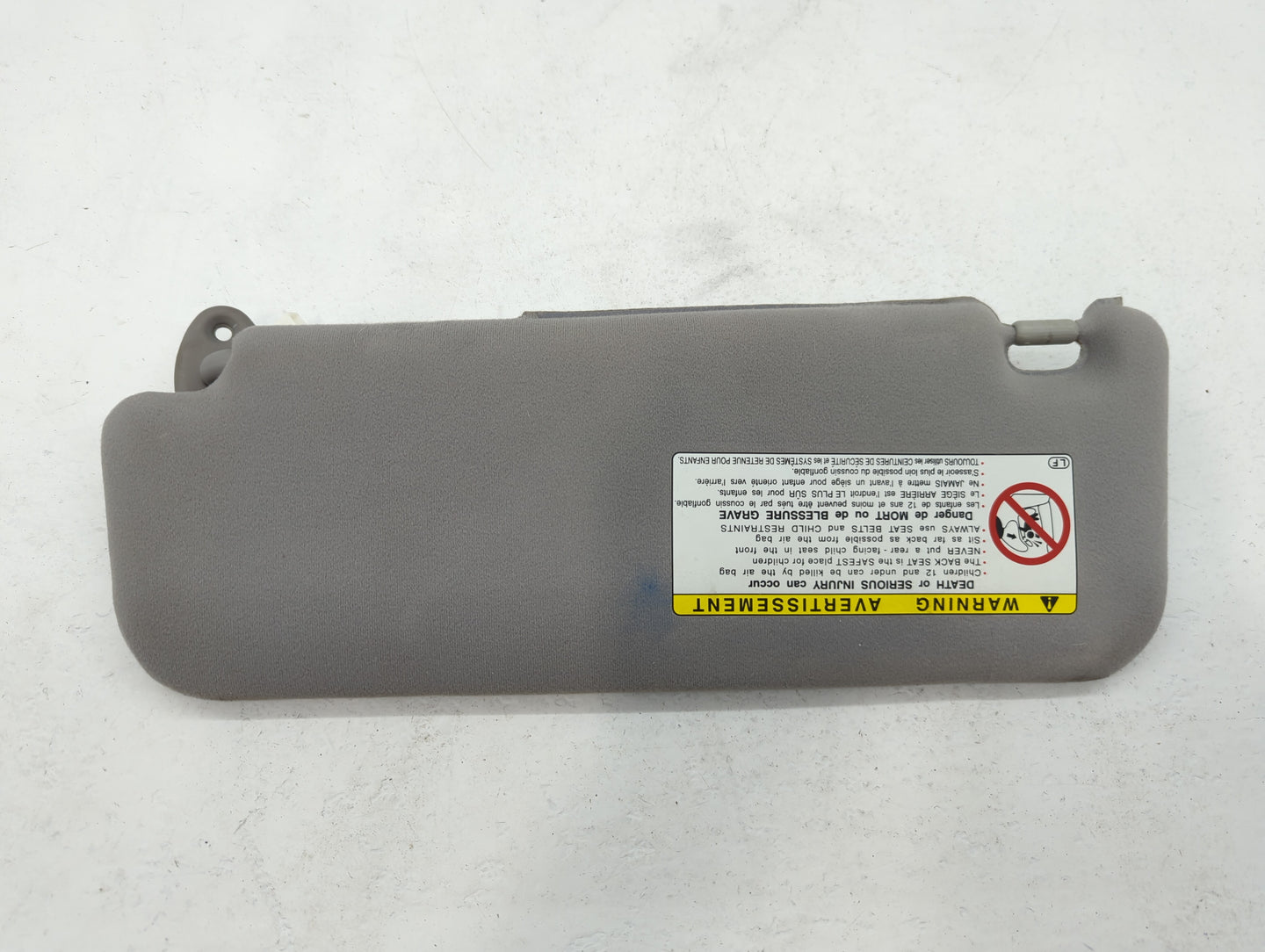 2020-2022 Nissan Sentra Sun Visor Shade Replacement Passenger Right Mirror Fits Fits 2020 2021 2022 OEM Used Auto Parts - Oe