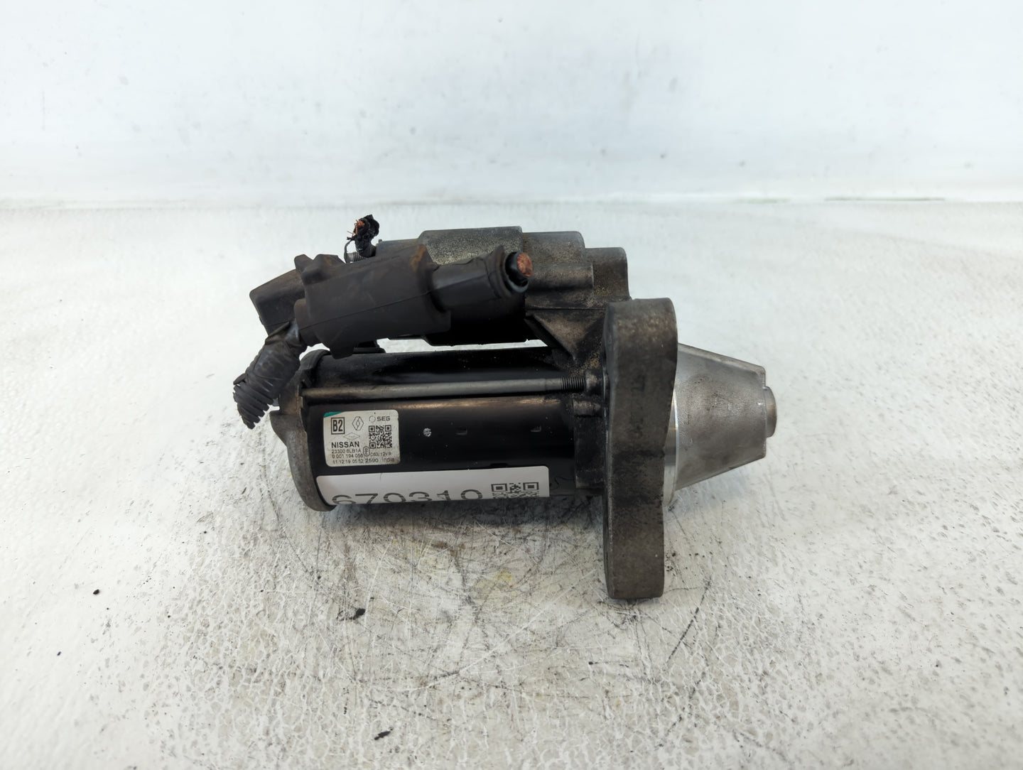 2020-2022 Nissan Sentra Car Starter Motor Solenoid OEM P/N:23300 6LB1A Fits Fits 2020 2021 2022 OEM Used Auto Parts - Oemuse
