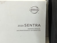 2020 Nissan Sentra Owners Manual Book Guide P/N:OM20EM 0B18U1 OEM Used Auto Parts - Oemusedautoparts1.com
