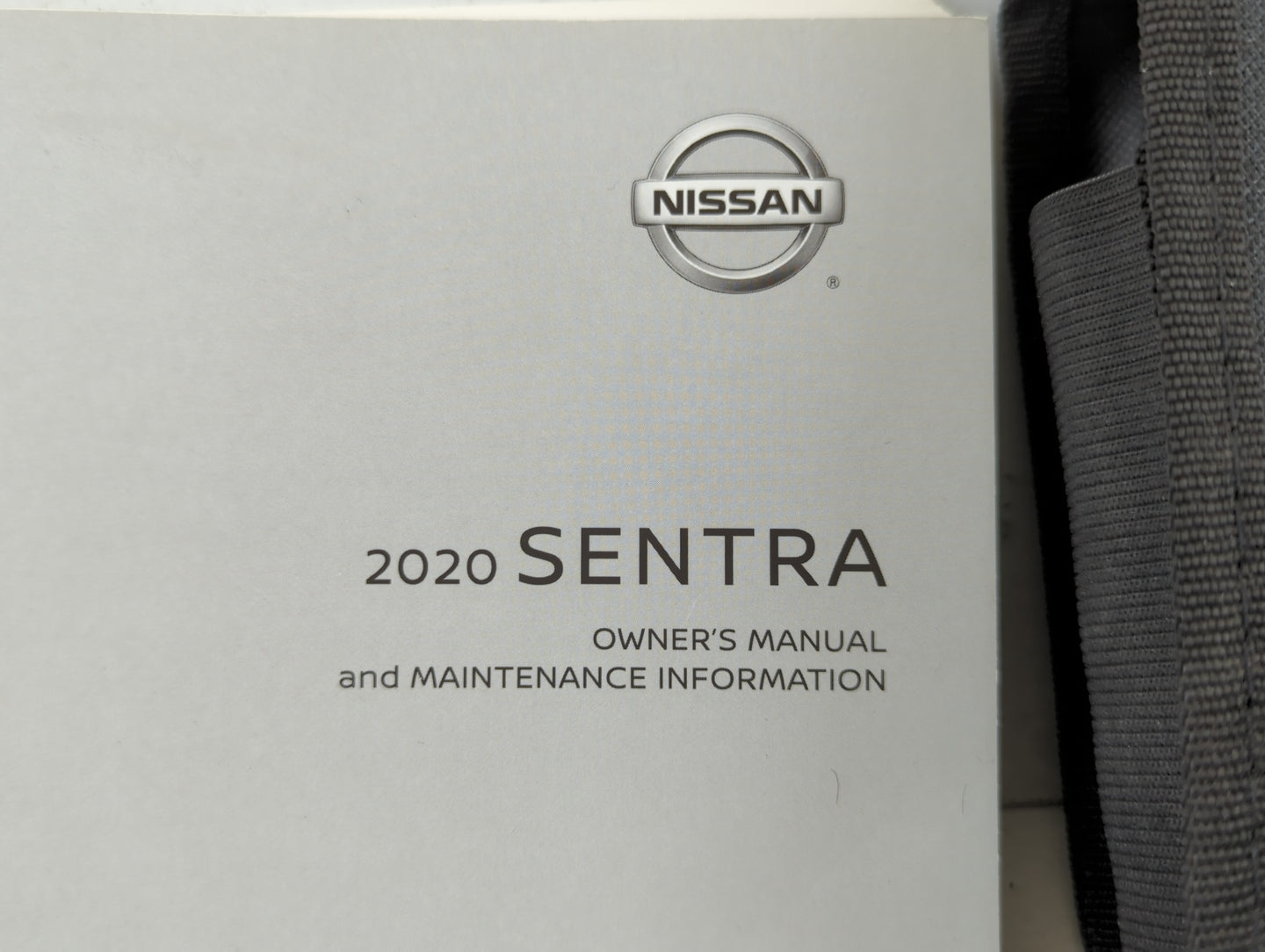 2020 Nissan Sentra Owners Manual Book Guide P/N:OM20EM 0B18U0 OEM Used Auto Parts - Oemusedautoparts1.com