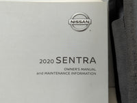 2020 Nissan Sentra Owners Manual Book Guide P/N:OM20EM 0B18U0 OEM Used Auto Parts - Oemusedautoparts1.com