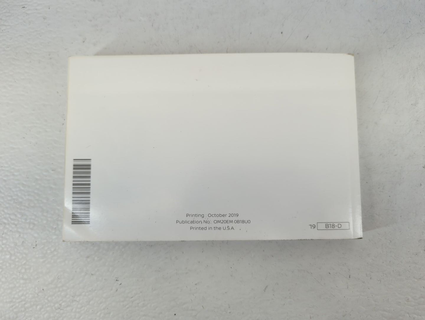 2020 Nissan Sentra Owners Manual Book Guide P/N:OM20EM 0B18U0 OEM Used Auto Parts - Oemusedautoparts1.com
