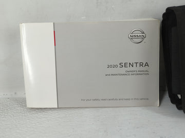 2020 Nissan Sentra Owners Manual Book Guide OEM Used Auto Parts