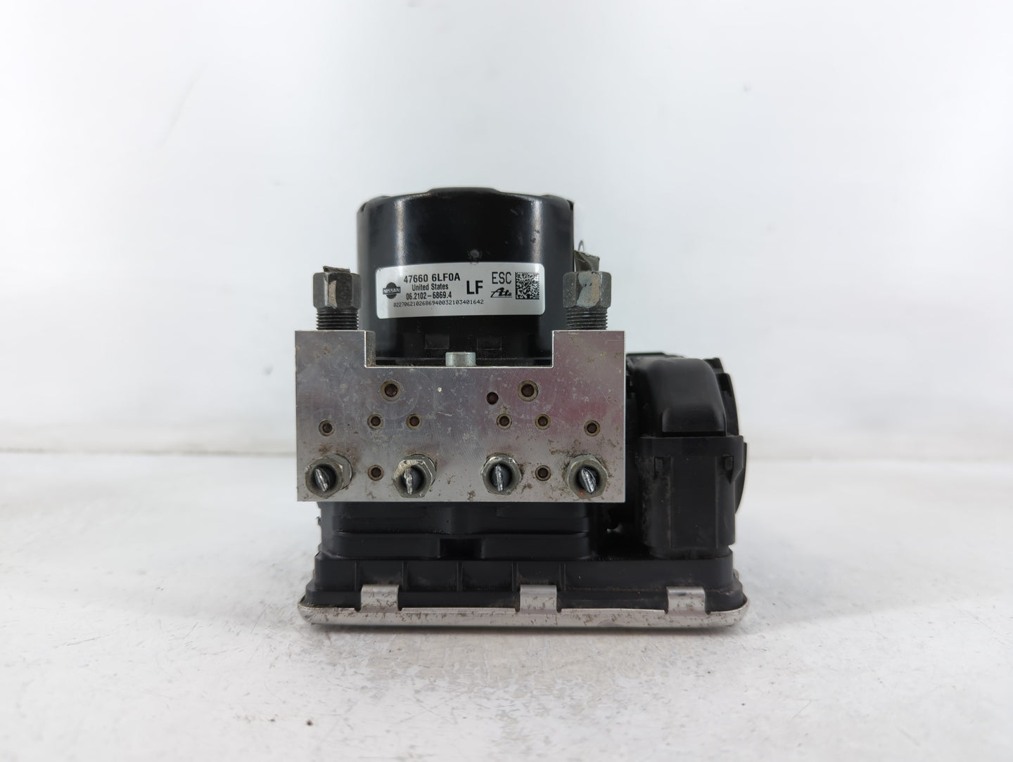 2020 Nissan Sentra ABS Pump Control Module Replacement P/N:47660 6LF0A Fits OEM Used Auto Parts - Oemusedautoparts1.com