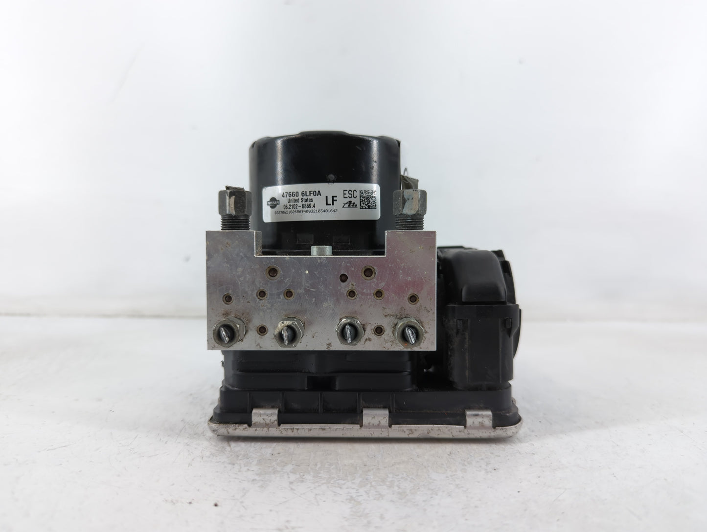 2020 Nissan Sentra ABS Pump Control Module Replacement P/N:47660 6LF0A Fits OEM Used Auto Parts - Oemusedautoparts1.com