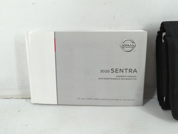 2020 Nissan Sentra Owners Manual Book Guide P/N:OM20EM 0B18U0 OEM Used Auto Parts