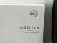 2020 Nissan Sentra Owners Manual Book Guide P/N:OM20EM 0B18U0 OEM Used Auto Parts - Oemusedautoparts1.com