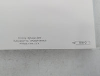 2020 Nissan Sentra Owners Manual Book Guide P/N:OM20EM 0B18U0 OEM Used Auto Parts - Oemusedautoparts1.com