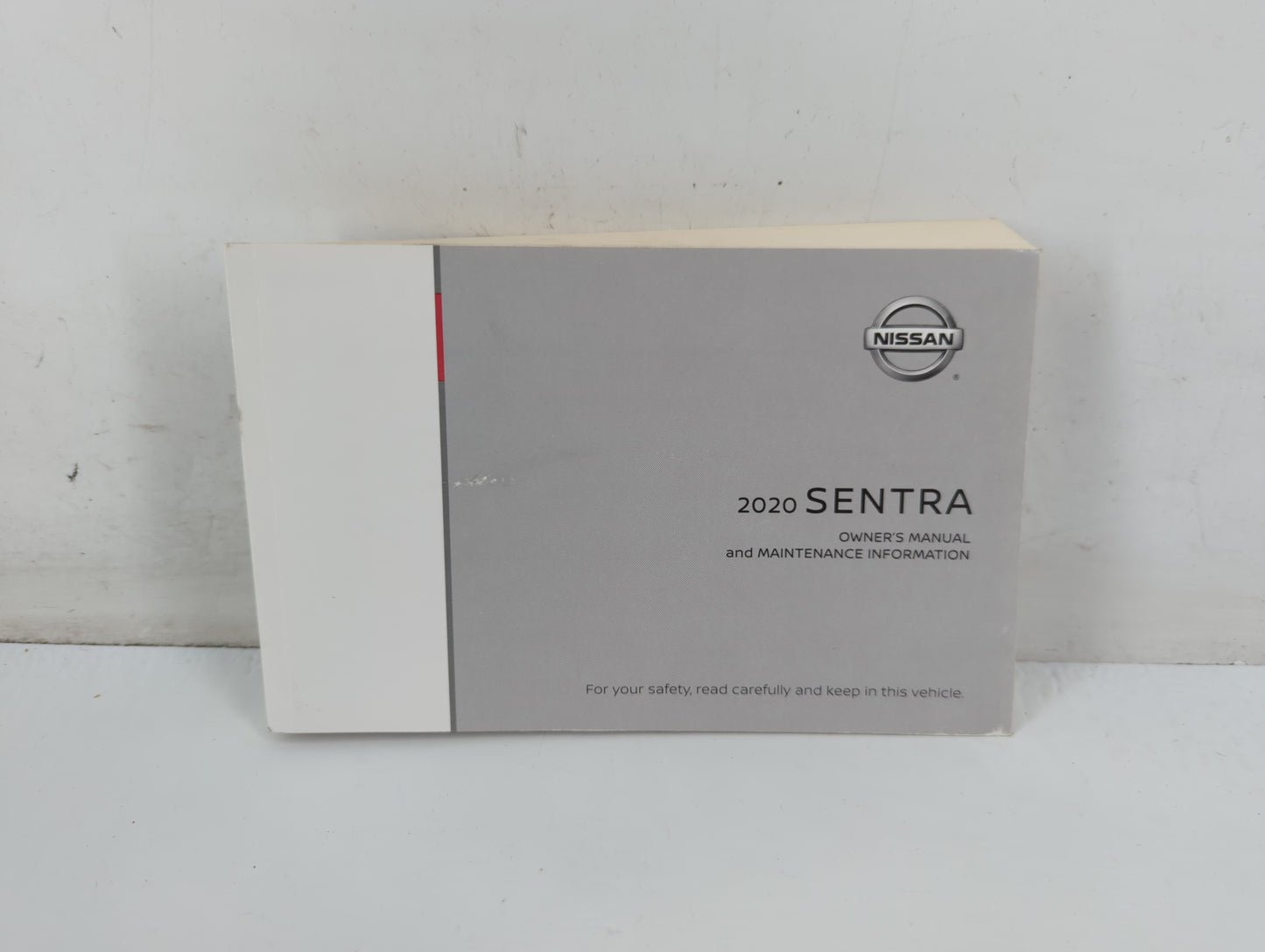 2020 Nissan Sentra Owners Manual Book Guide P/N:OM20EA 0B18U0 OEM Used Auto Parts - Oemusedautoparts1.com