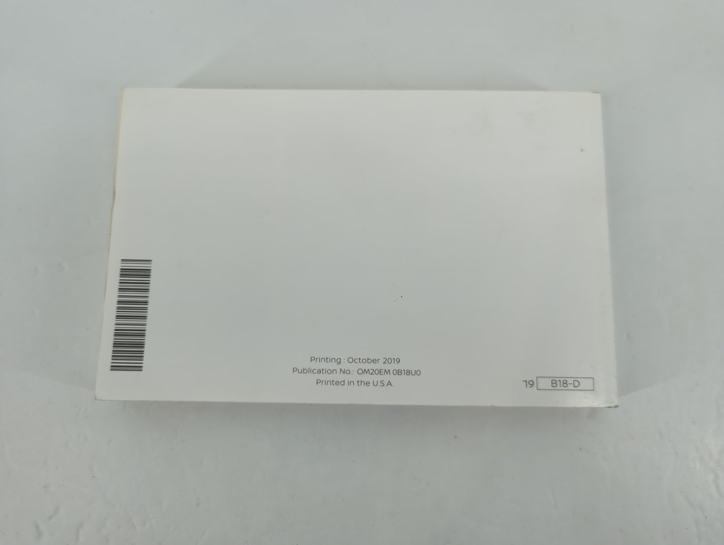 2020 Nissan Sentra Owners Manual Book Guide P/N:OM20EA 0B18U0 OEM Used Auto Parts - Oemusedautoparts1.com
