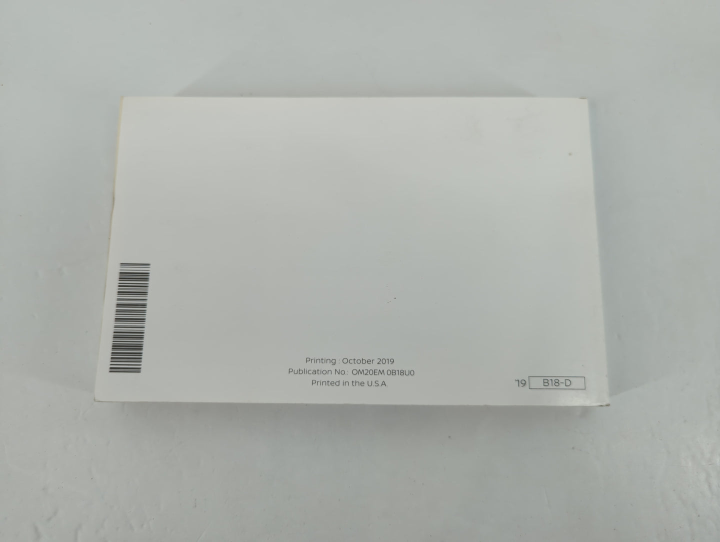 2020 Nissan Sentra Owners Manual Book Guide P/N:OM20EA 0B18U0 OEM Used Auto Parts - Oemusedautoparts1.com