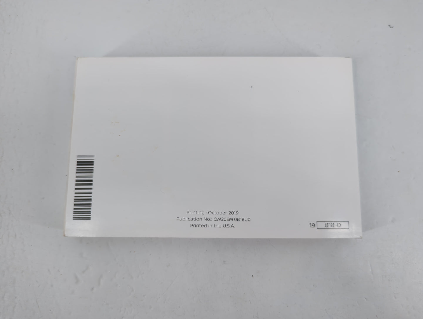2020 Nissan Sentra Owners Manual Book Guide P/N:OM20EM 0B18U0 OEM Used Auto Parts - Oemusedautoparts1.com